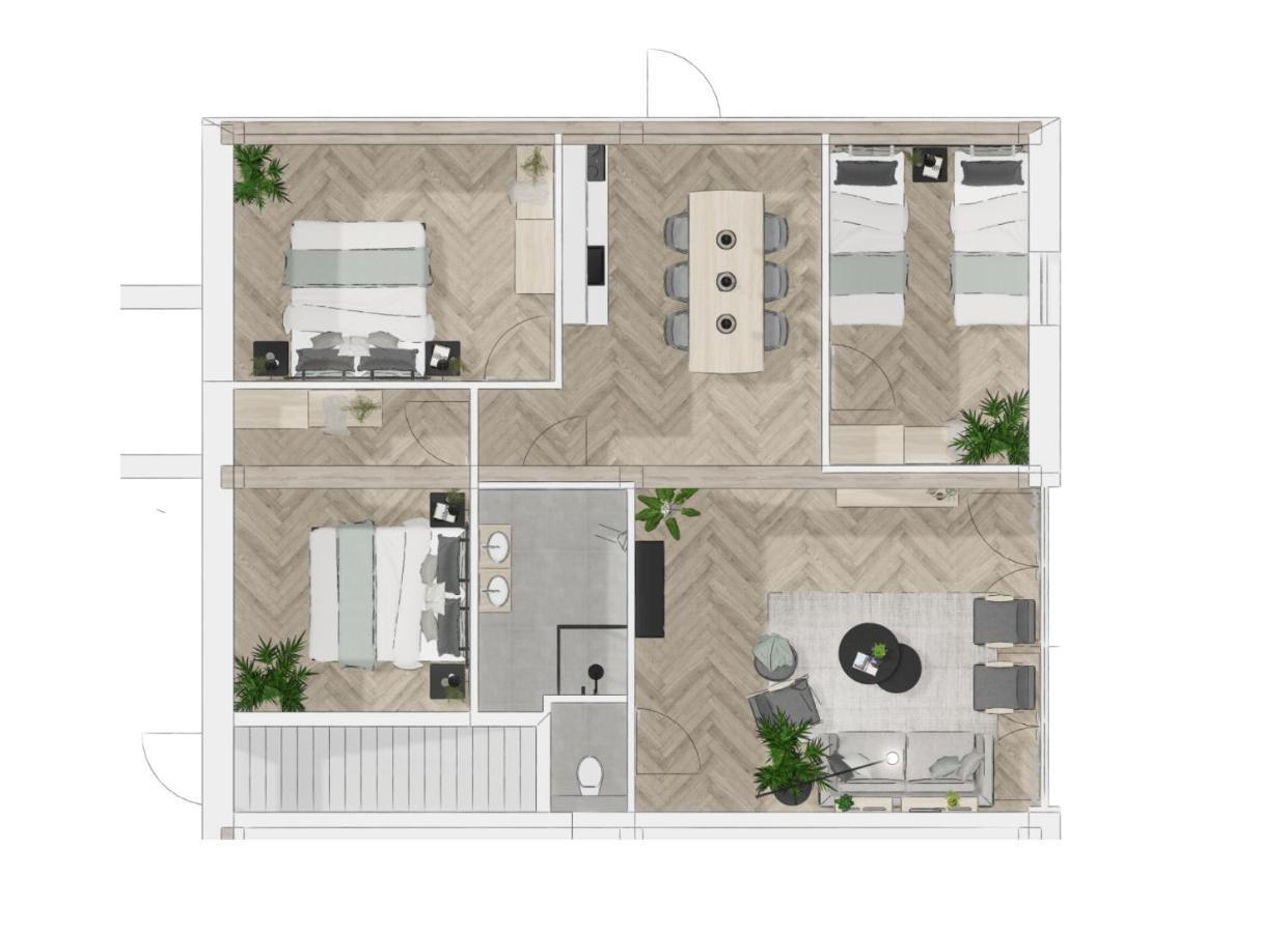 Hofstede Moesbosch I Kloeg Collection Apartment Koudekerke Exterior photo